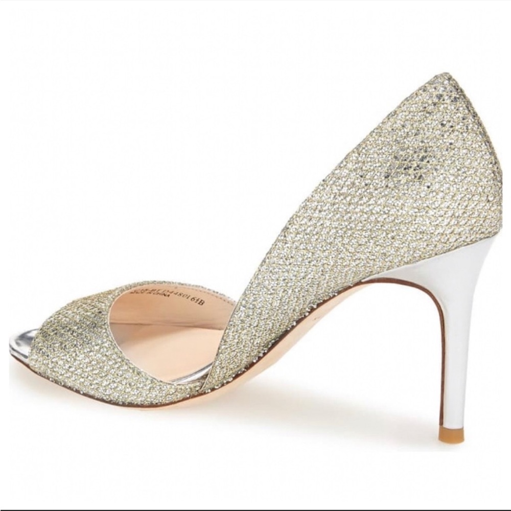 Cole Haan Antonio Dorsay Pump - Silver/Gold